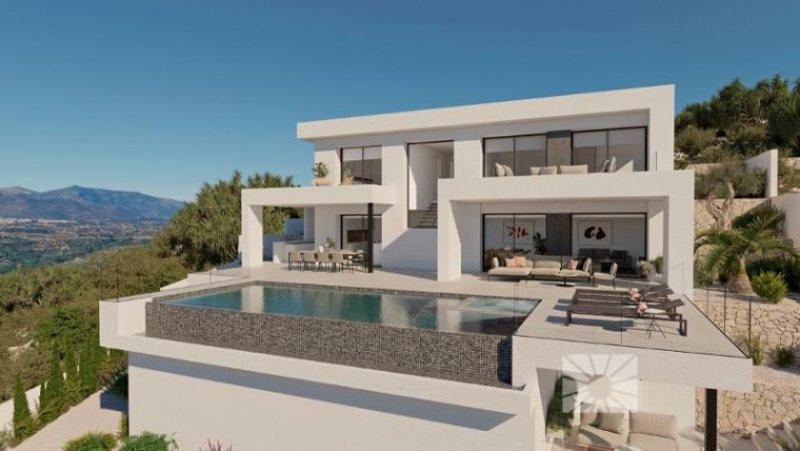 Alicante Villa Faro Modernen Luxe Woning zum verkauf Wohnanlage Jazmines Cumbre del Sol Haus kaufen