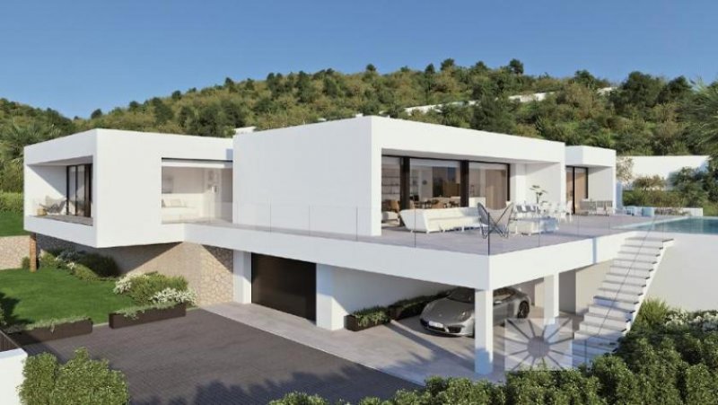 Alicante Villa Infinity, moderne Luxusvilla im Verkauf in der Wohnanlage Jazmines in Cumbre del Sol Haus kaufen