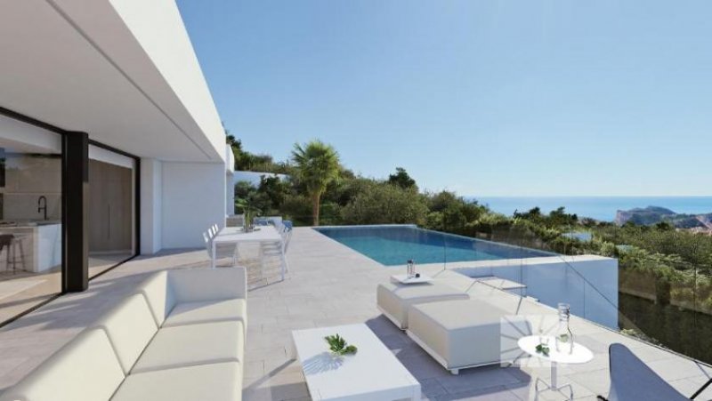 Alicante Villa Infinity, moderne Luxusvilla im Verkauf in der Wohnanlage Jazmines in Cumbre del Sol Haus kaufen