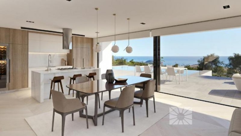 Alicante Villa Infinity, moderne Luxusvilla im Verkauf in der Wohnanlage Jazmines in Cumbre del Sol Haus kaufen