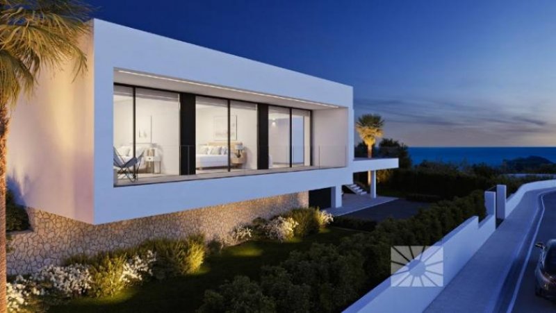 Alicante Villa Infinity, moderne Luxusvilla im Verkauf in der Wohnanlage Jazmines in Cumbre del Sol Haus kaufen