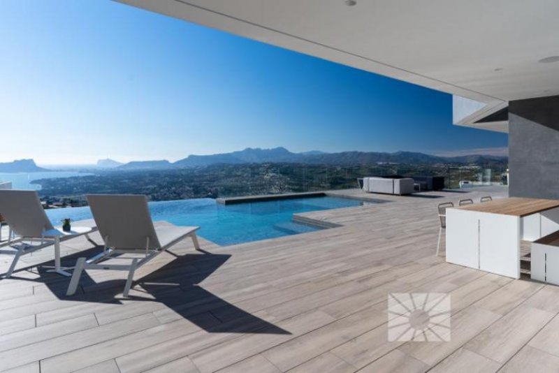 Alicante Villa Veleta - moderne Luxusvilla im Verkauf in der Wohnanlage Jazmines in Cumbre del Sol Haus kaufen