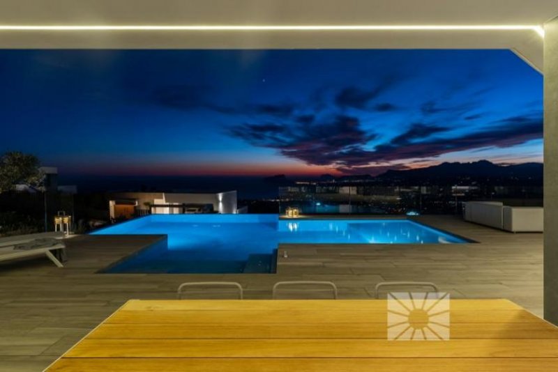 Alicante Villa Veleta - moderne Luxusvilla im Verkauf in der Wohnanlage Jazmines in Cumbre del Sol Haus kaufen