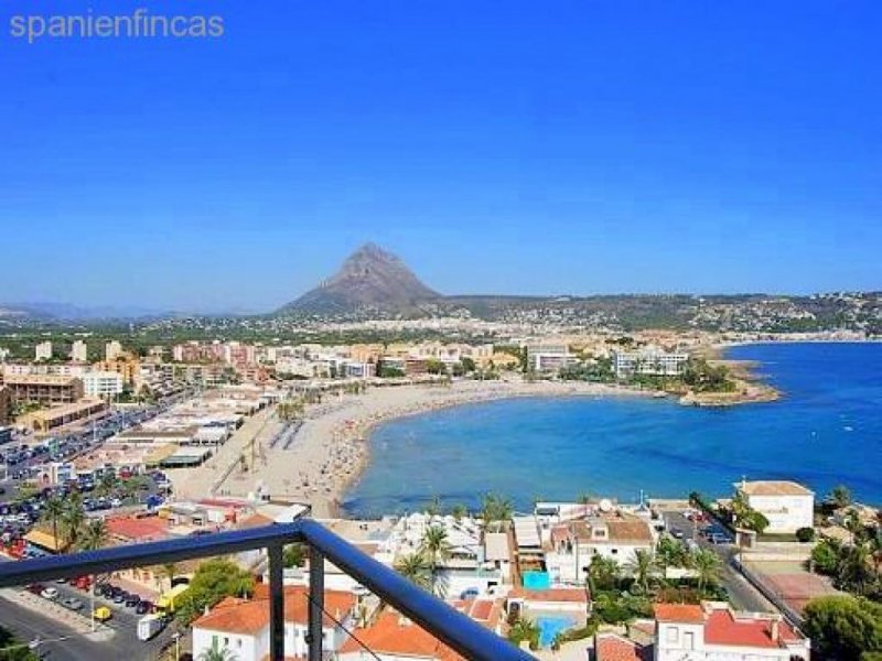 Jávea Arenal Strand Luxus Appartement mit Meerblick, 50m zum Strand, 120 qm, 3 Schlafzimmer, 2 Bäder, Aufzug, Terrasse Wohnung kaufen