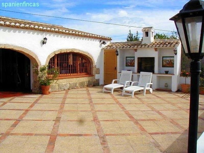 Jávea Xabia Catarroja komplett renoviert, traditionelle Finca, 230qm, Villa, Zentralheizung, Klima, ebene 7700 qm Parzelle Haus kaufen