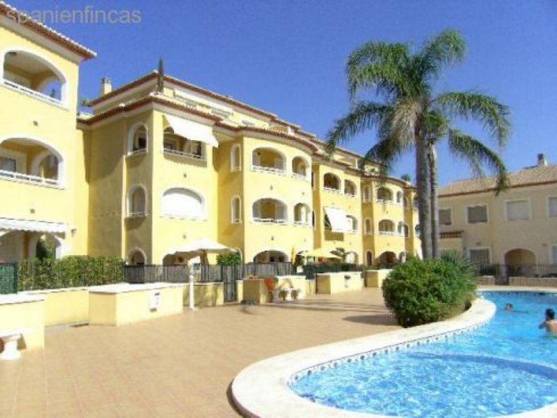 Jávea Xabia Appartement 110qm, 2 Schlafzimmer, 2 Bäder, WZ, Fussbodenheizung, Klima, Terrassen, Gemein-pool, Garage Wohnung kaufen