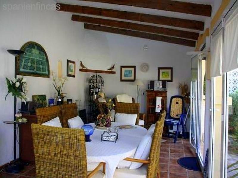 Jávea Xabia sehr gepflegte Villa Finca 115 qm, Wohnzimmer, 3 Schlafzimmer, 2 Bäder, pool, Garage, Grund 900 qm Haus kaufen