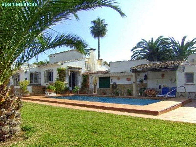 Jávea Xabia Spanien Javea 160 qm Finca Villa, 3 Schlafzimmer, Schwimmbecken, Studio, Quelle, 1.450 qm Grundstück Haus kaufen