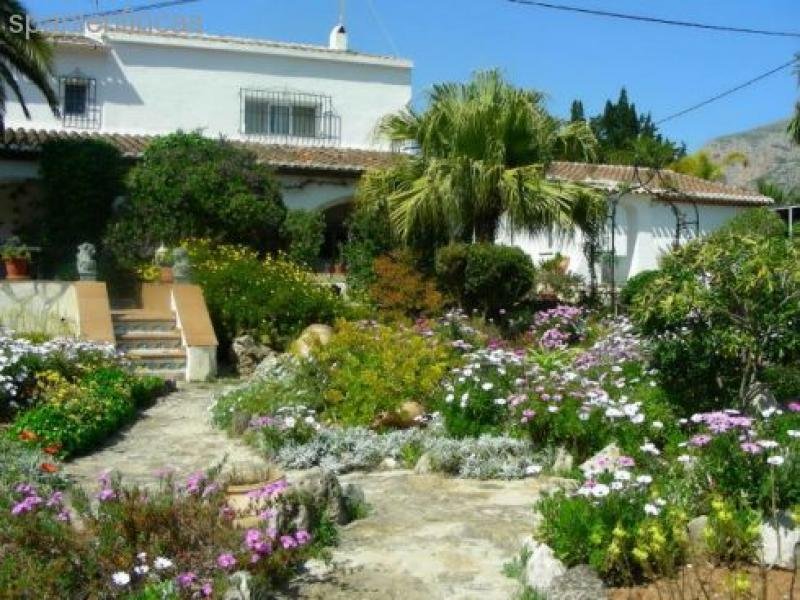 Jávea Xabia Villa Finca mit Gästehaus 384qm, 7 Schlafzimmer, 5 Bäder, Gäste-WC, ZH, Klima, Garage, Grund 3.000qm Haus kaufen