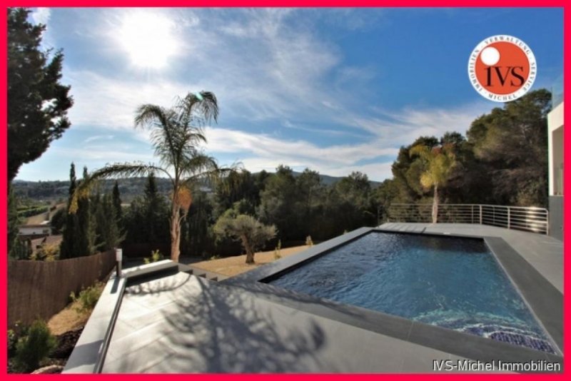 Jávea Minimalistische Neubauvilla mit 3 Schlafzim. und 4 Badezimmern und Blick auf das Tal RAFALET · Javea Haus kaufen