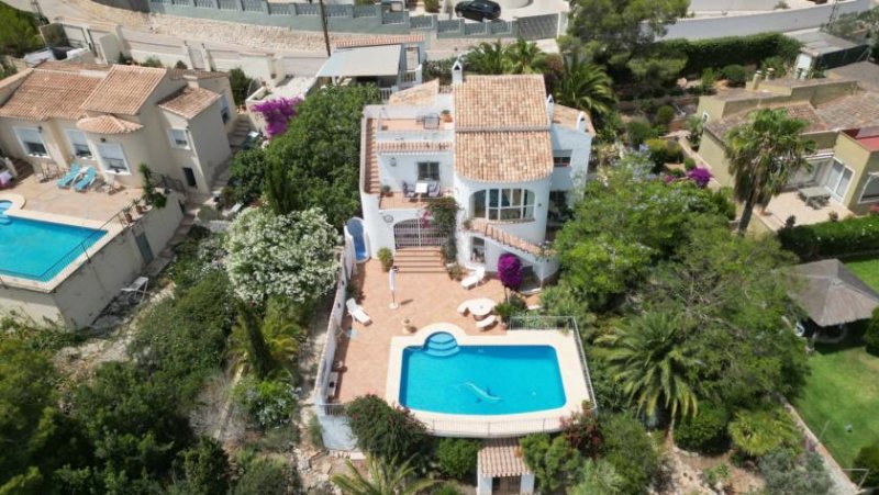 Javea Traumhafte Villa mit Pool und Panoramablick in Javea mit Gästewohnung und Heizung Haus kaufen