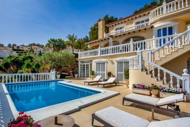 Denia Einzigartige Villa neben dem La Sella Golf Resort mit freiem Blick und in perfektem Zustand Haus kaufen