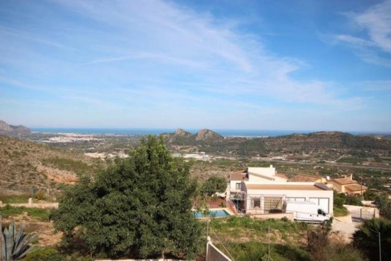 Pedreguer Gepflegte Villa mit Pool und spektakulärer Fernsicht auf das Meer Haus kaufen