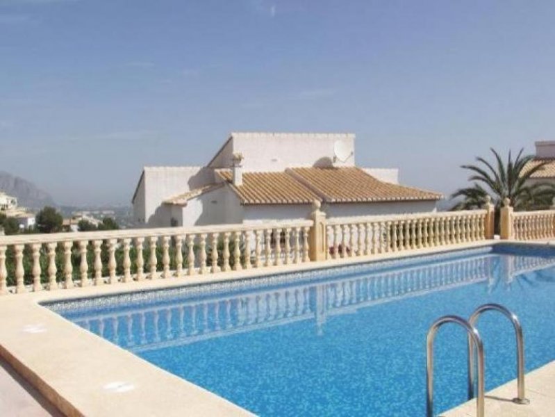 Pedreguer Villa mit Gemeinschaftspool und Meersicht nahe Denia Haus kaufen