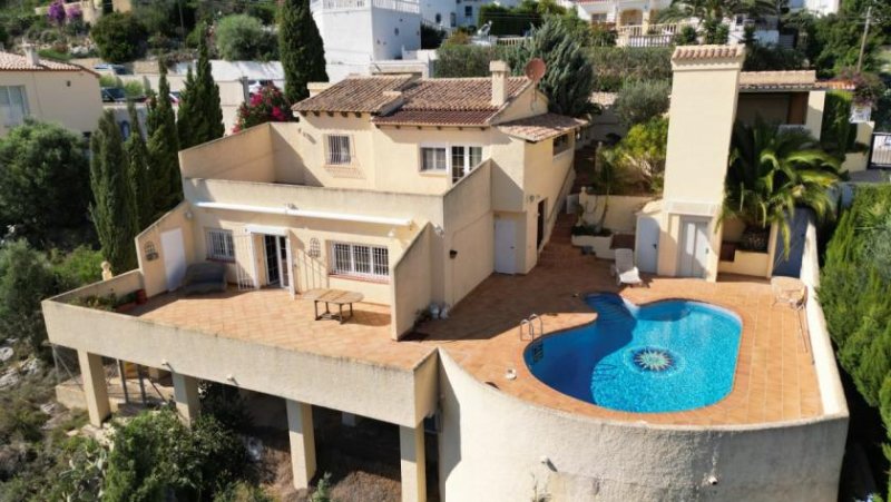 Pedreguer Villa mit Meerblick, 2 Wohneinheiten, Pool, Garage, Lift, und vieles mehr! Haus kaufen