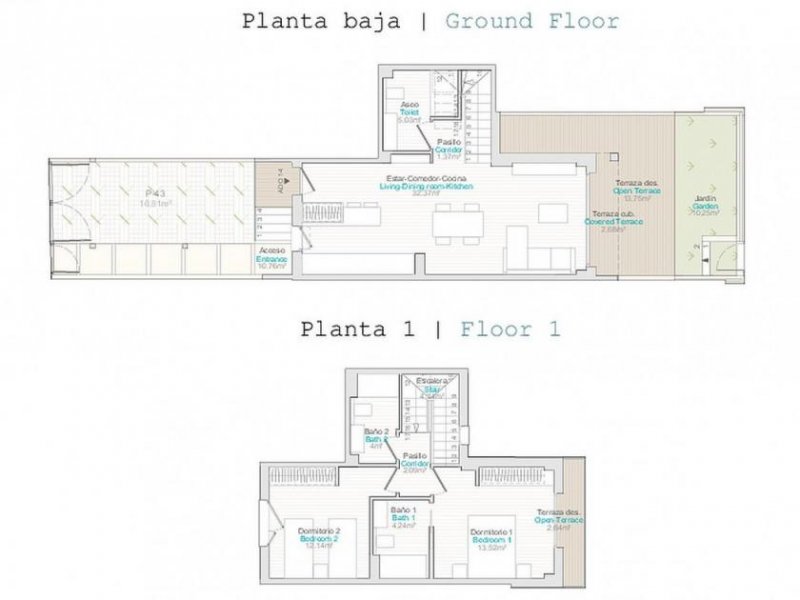 Denia Neubau-Reihenhäuser mit einzigartigem Ökokonzept El Verger nahe Denia Haus kaufen