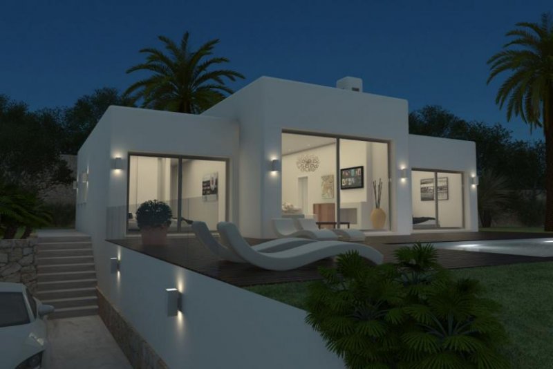 Beniarbeig Spanien, Costa Blanca, Casa Luisa-Einfamilienhaus mit Pool (Neubau-direkt vom Architekten) Haus kaufen