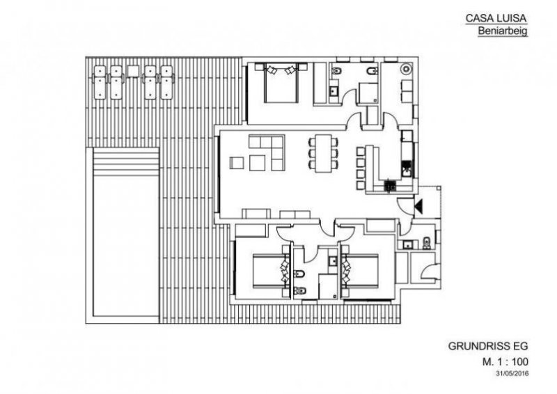 Beniarbeig Spanien, Costa Blanca, Casa Luisa-Einfamilienhaus mit Pool (Neubau-direkt vom Architekten) Haus kaufen