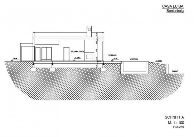 Beniarbeig Spanien, Costa Blanca, Casa Luisa-Einfamilienhaus mit Pool (Neubau-direkt vom Architekten) Haus kaufen