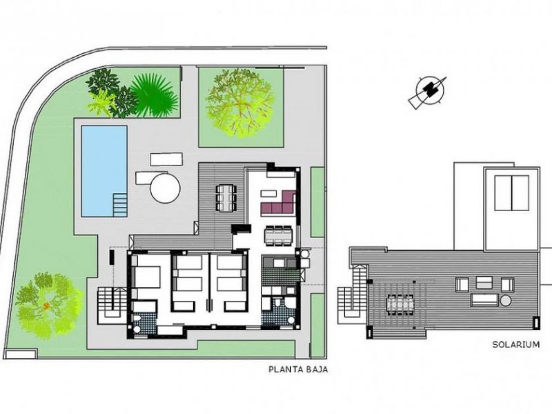 Denia Moderne Neubau-Villa mit Dachterrasse auf schönem Gartengrundstück Haus kaufen