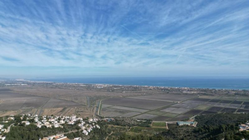 Pego-Monte Pego Einzigartige Villa mit grandiosem Weitblick auf das Meer und die Berge in Monte Pego Haus kaufen