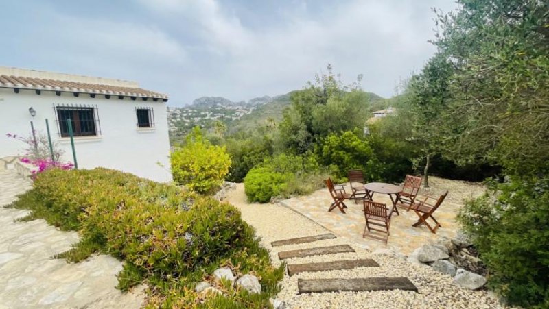 Pego-Monte Pego Sehr gepflegte Villa mit Meerblick, Pool und Gästebereich am Monte Pego Haus kaufen