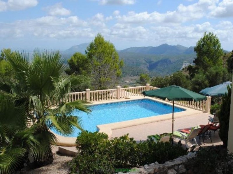 Vall de Laguar Großzügige Villa mit herrlichem Panoramblick Haus kaufen