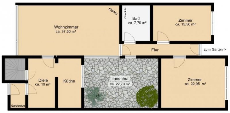 Markkleeberg MARKKLEEBERG + 3,5 RAUM REIHENHAUS + KURZE STRASSE + GARAGE UND GARTEN Haus kaufen