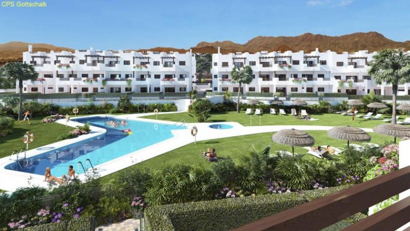  San Juan De Los Terreros ALMERIA: Neubau-Apartment Erstbezug - 3 Zimmer - nahe Strand Wohnung kaufen