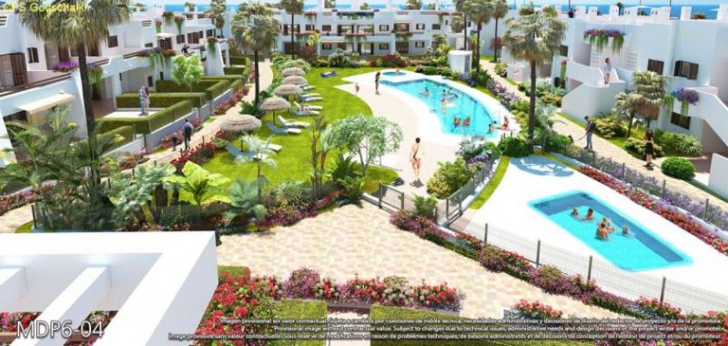  San Juan De Los Terreros ALMERIA: Neubau-Apartment Erstbezug - 3 Zimmer - nahe Strand Wohnung kaufen