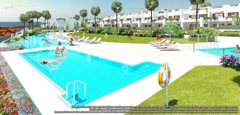  San Juan De Los Terreros ALMERIA: Neubau-Apartment Erstbezug - 3 Zimmer - nahe Strand Wohnung kaufen