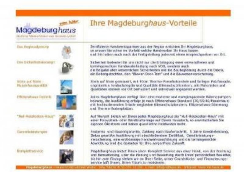 Wipra Das Magdeburghaus- "Bungalow Thale" modern oder klassisch Sie haben die Wahl als Effizienzhaus 55 Haus kaufen