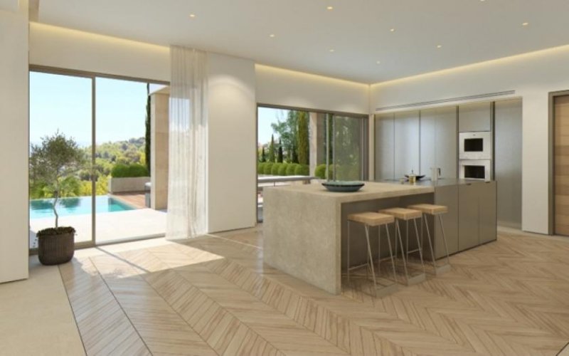 Palma de Mallorca Exclusive Neubau Villa in Palma de Mallorca, Bonanova Haus kaufen