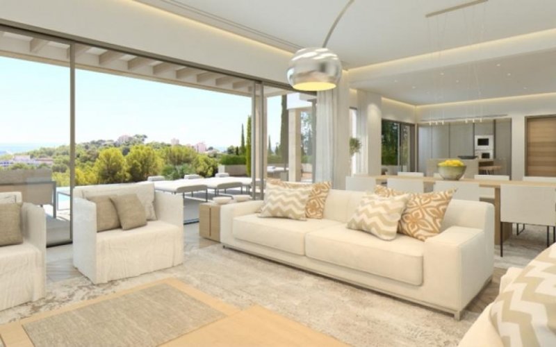 Palma de Mallorca Exclusive Neubau Villa in Palma de Mallorca, Bonanova Haus kaufen