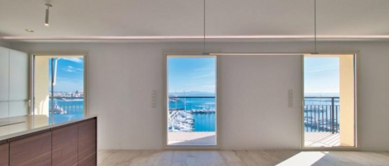 Palma de Mallorca Moderne Meerblick Wohnung in Premium Lage am Paseo Maritimo in Palma zu verkaufen Wohnung kaufen