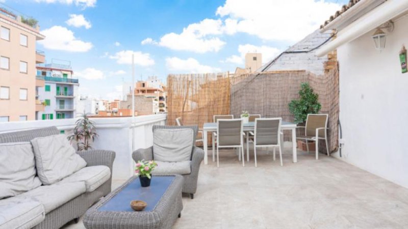 Palma Mallorca Penthouse in aufstrebendem Viertel in Palma, Strandnähe zu verkaufen Wohnung kaufen