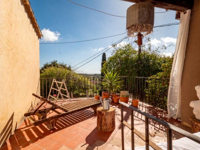 Palma De Mallorca Mallorca wundervolles Bauernhaus 10 Minuten nach Palma mit Meerblick zu verkaufen Haus kaufen