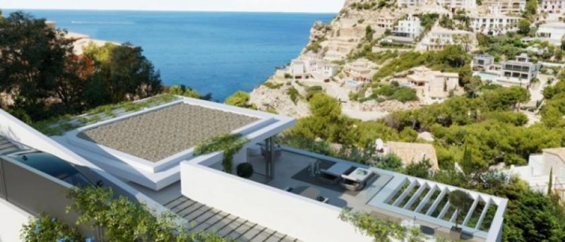 Andratx / Port d'Andratx Mallorca Neubau Villa mit Meerblick in Port Andratx zu verkaufen Haus kaufen