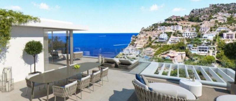 Andratx / Port d'Andratx Mallorca Neubau Villa mit Meerblick in Port Andratx zu verkaufen Haus kaufen