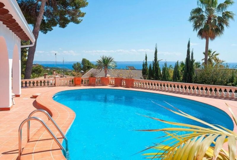 Calvià / Portals Nous Bezaubernde Meerblick Villa in Costa den Blanes Haus kaufen