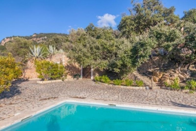 Estellencs Mallorca klassische Finca mit Meerblick und absoluter Ruhe in den Bergen von Estellencs Haus kaufen