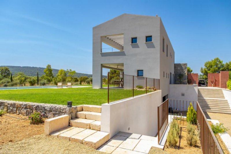 Santa María del Camí Mallorca spektakuläre Neubau-Finca mit Pool in Santa María zu verkaufen Haus kaufen