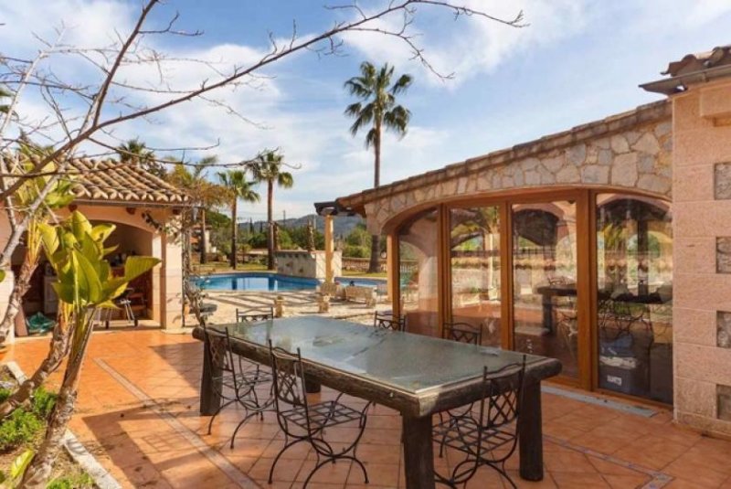 Alaró Mallorca schöne mediterrane Finca mit Ferienlizenz in Alaró zu verkaufen Haus kaufen