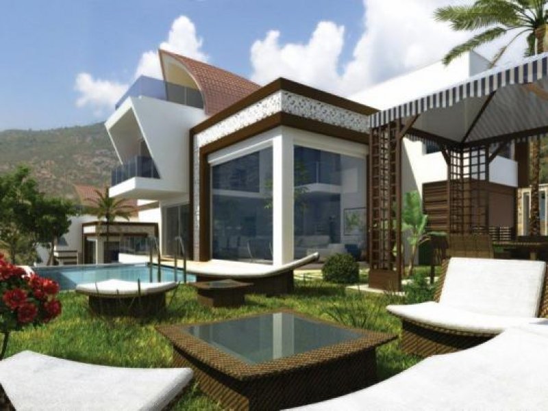 Alanya-Tepe Bektas *** Luxus Villen mit privatem Pool und Sauna *** PROVISIONSFREI *** Haus kaufen