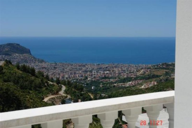 Alanya / Tepe-Bektas Privatvilla mit atemberaubendem Meerblick zu einem TOP Preis in Alanya Türkei Haus kaufen