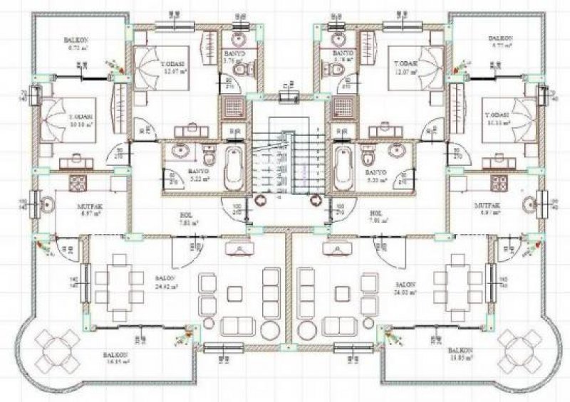 Alanya-Tepe/Bektas **** PROVISIONSFREI **** TOP WOHNUNG ZUM TOP PREIS Wohnung kaufen