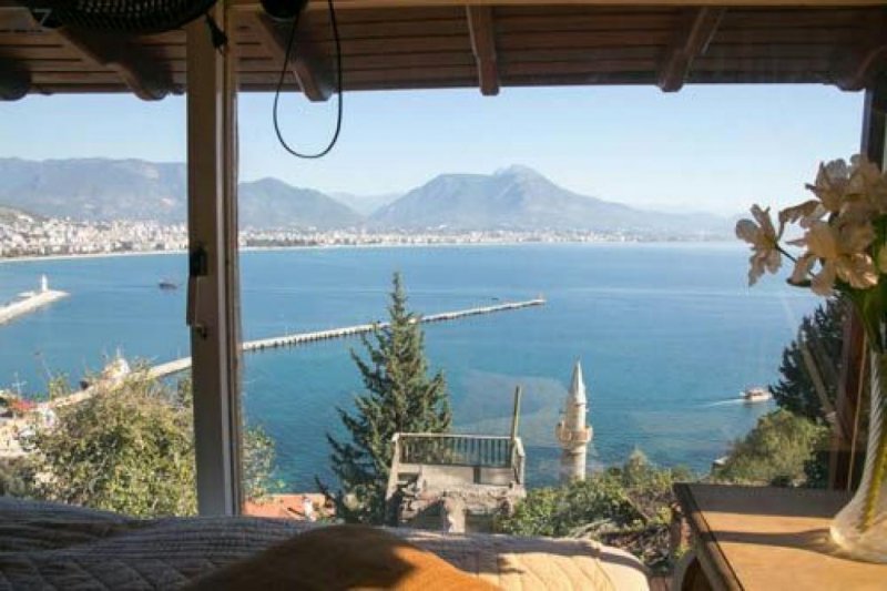 Alanya -AZ-Immobilien24.de - Traumhafter Blick Am Burgberg Alanya Haus kaufen