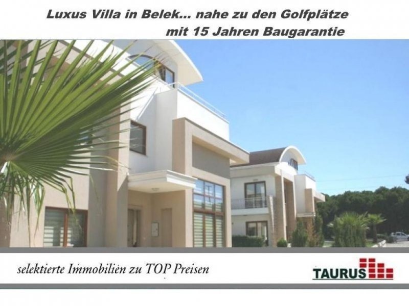 BELEK Luxus Villa im größten Golf Zentrum der Türkei Haus kaufen