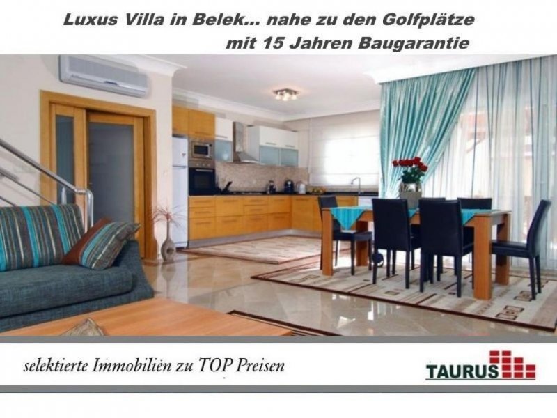 BELEK Luxus Villa im größten Golf Zentrum der Türkei Haus kaufen