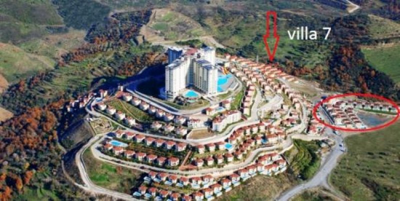 Alanya Villa in einer 5 Sterne Luxus Komplex in Kargicak Alanya statt 200.000 Euro nur 149.500 Euro Notverk Haus kaufen